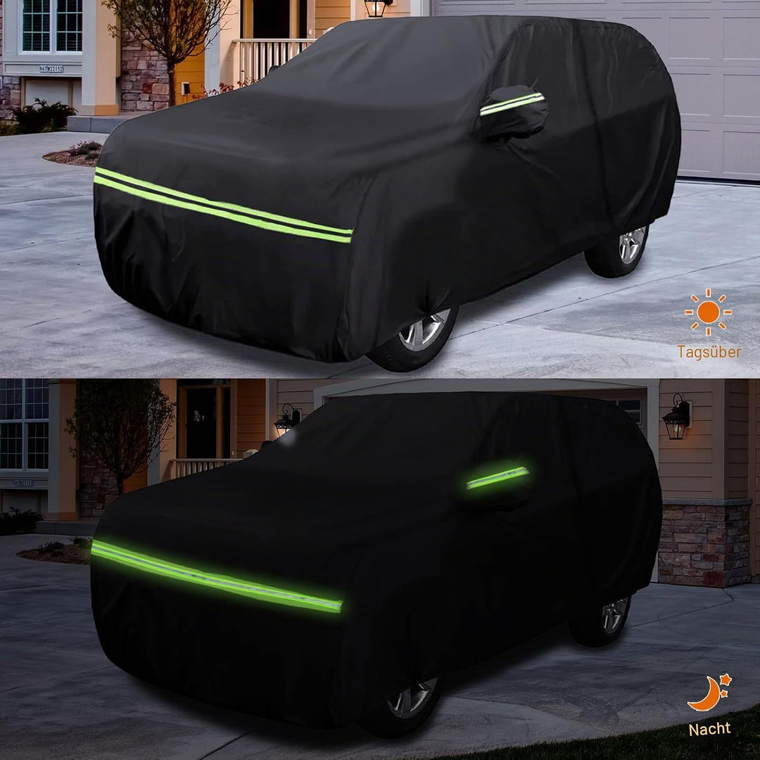 Autoabdeckung Wasserdicht Passend für Toyota Aygo X 2022-2024, Atmungsaktiv Vollgarage Autoplane für