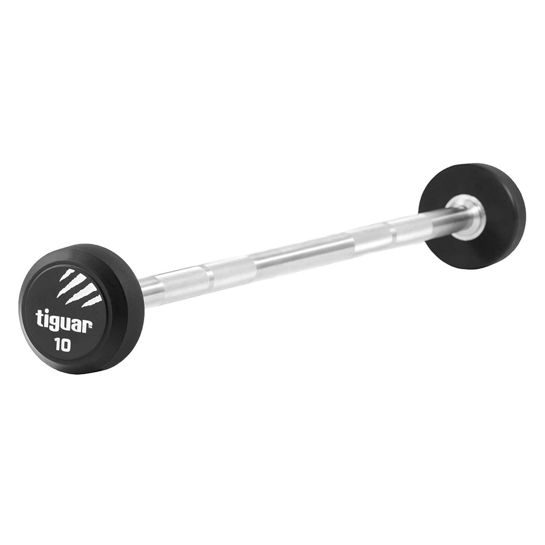 Tiguar Straight PU Barbell 10 kg Langhantel Krafttraining Gewichte Hantel