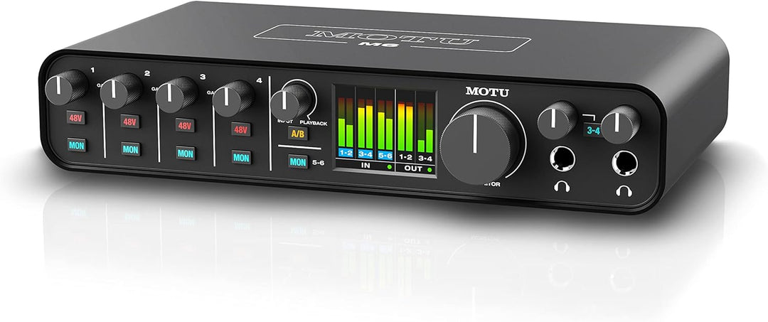 MOTU M6 USB-C Audio Interface - USB Audio Interface