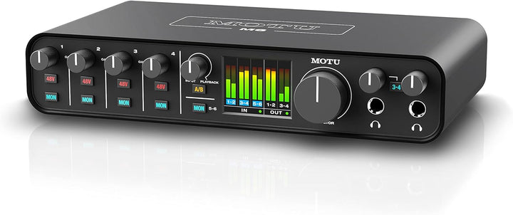MOTU M6 USB-C Audio Interface - USB Audio Interface