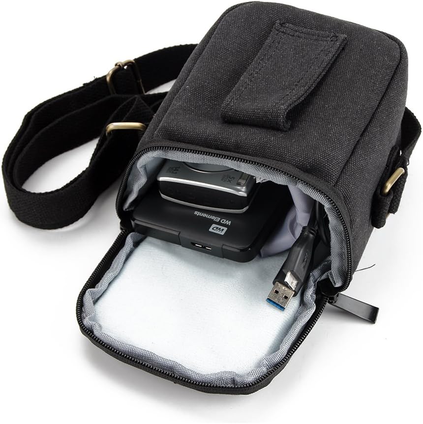 K-S-Trade Kameratasche Für Panasonic Lumix DMC-TZ71 Umhängetasche Für Panasonic Lumix DMC-TZ71 Schul