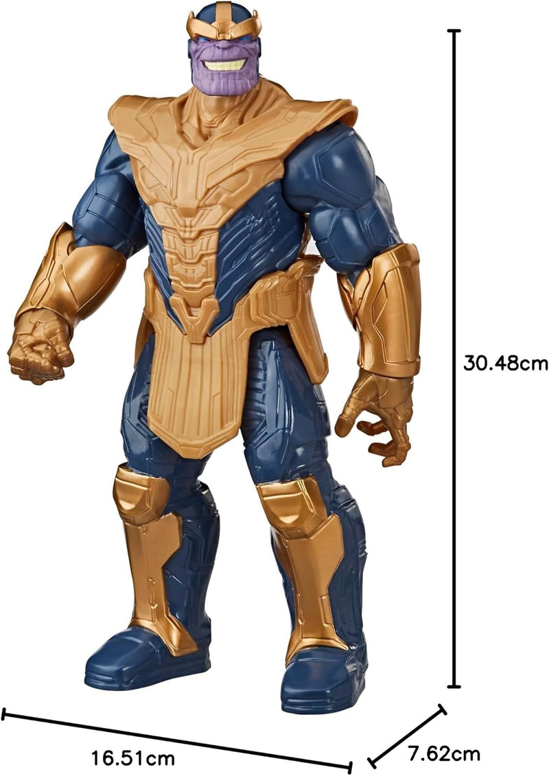 Marvel Avengers Titan Hero Serie Deluxe Thanos Action-Figur, Brown