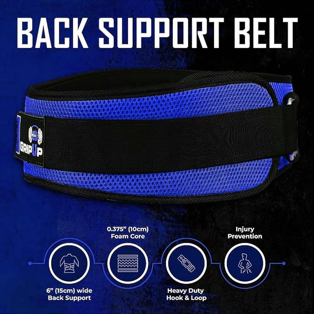 Gewichthebergürtel Fitness Gürtel Weightlifting Back Support Belt aus Neopren – Ergonomischer Traini