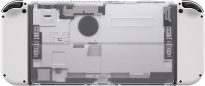 eXtremeRate Backplate Case für Nintendo Switch OLED Console, DIY-Ersatz Rücken Hülle Gehäuse&Lautstä