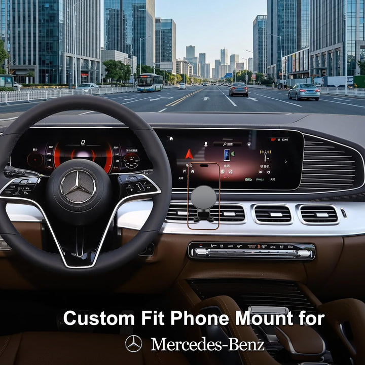 Handyhalter Für Mercedes-Benz GLE GLS 2020-2026, Starker Magnetischer Handyhalter Kompatibel Mit Mag