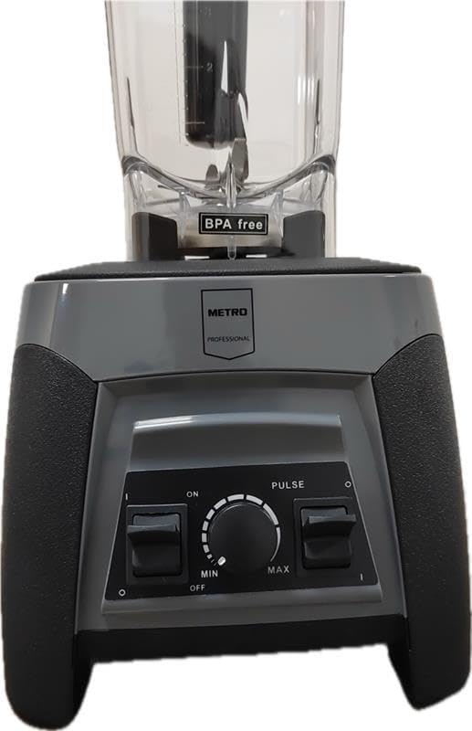 METRO Professional Bar-Mixer GBB1000, ABS/Gummi/Tritan/TPE, 22.5 x 24.3 x 47.9 cm, 1500 W, 2 L, grau