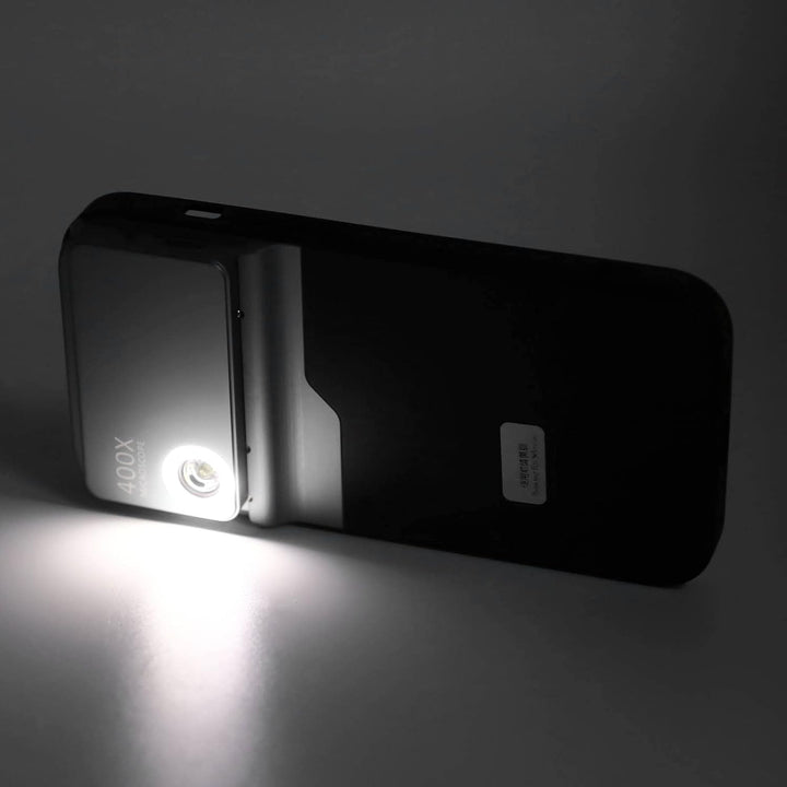 Telefon-Mikroskop-Objektiv, 400-faches -High-Definition-Handy-Mikroskop-Objektiv, Tragbares Digitale
