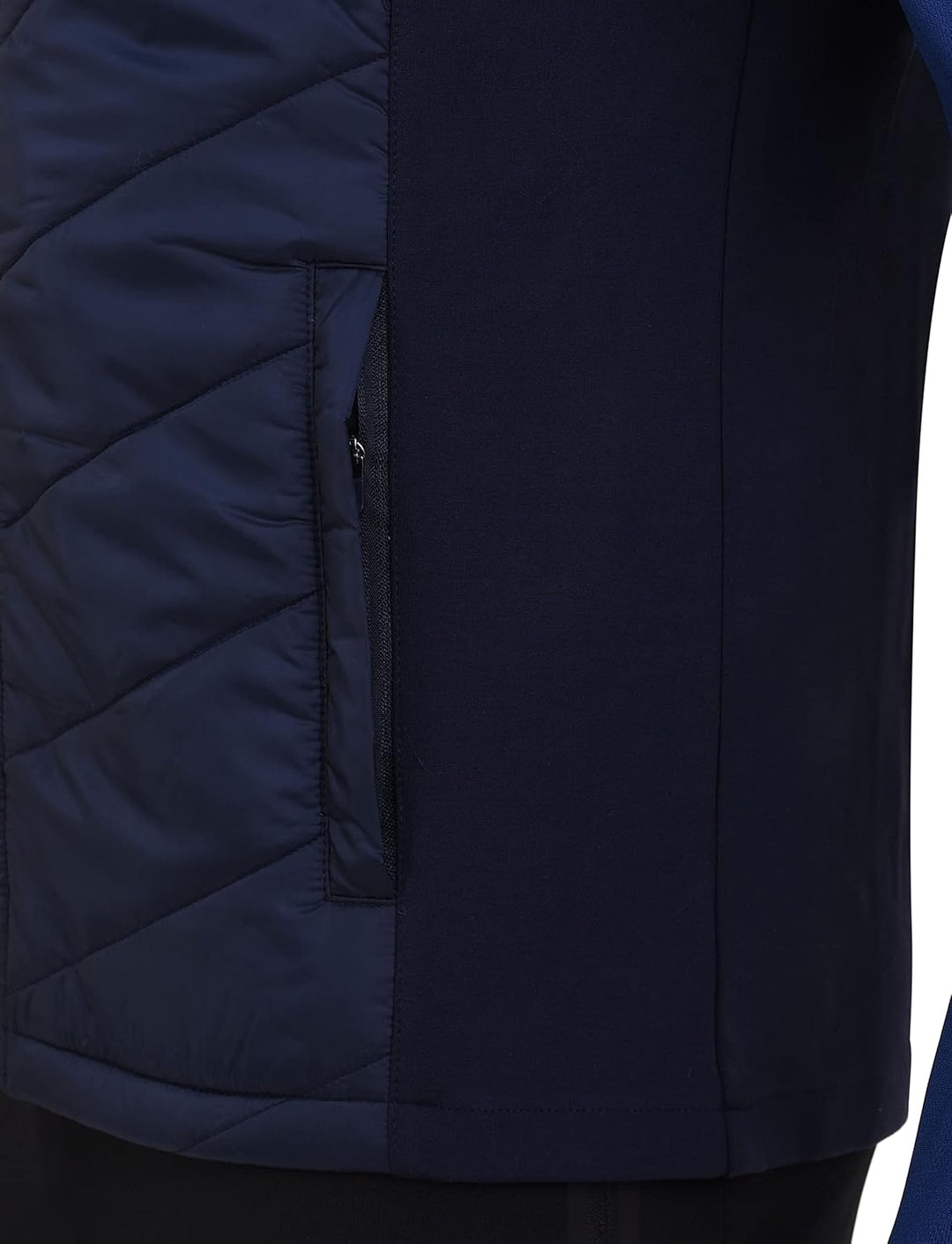 TCA Herren Excel Runner Leichte und gepolsterte Weste mit Reissverschlusstaschen S Dunkelblau, S Dun