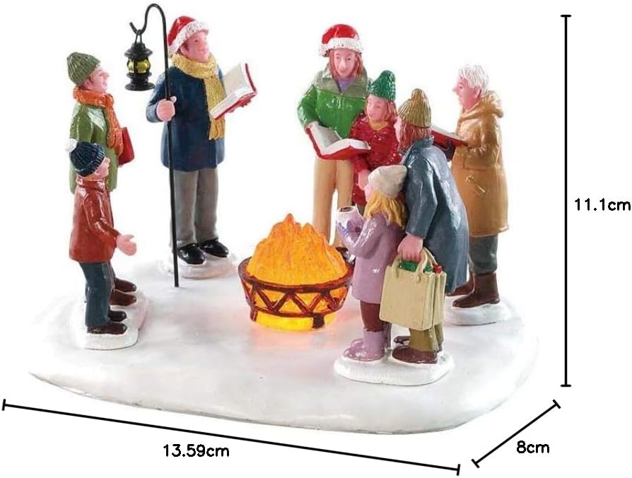 Lemax 84362 - Toasty Caroling - Beleuchtetes Accessoire - NEU 2018 - General Product - Lagerfeuer -