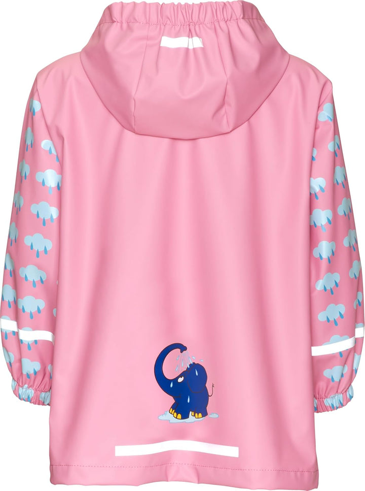 Playshoes Unisex Kinder Regenjacke Wind-und wasserdicht Regenmantel Regenbekleidung 98 rosa Die Maus
