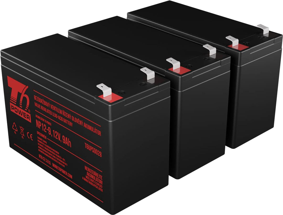 T6 Power Akku Set für Dell Backup Netzteil Teilenummer H914N VRLA 12V