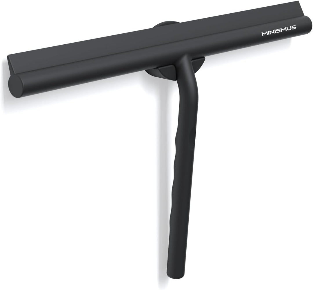 Minismus Duschabzieher - Abzieher für Dusche, Bad, Fliesen, Spiegel, Fenster - inkl. Magnet-Halterun