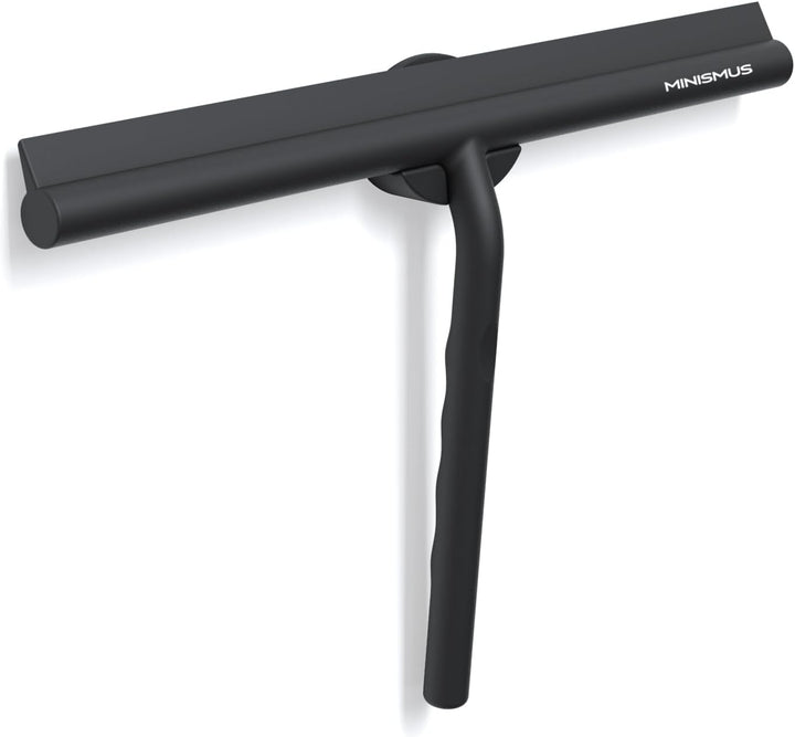 Minismus Duschabzieher - Abzieher für Dusche, Bad, Fliesen, Spiegel, Fenster - inkl. Magnet-Halterun