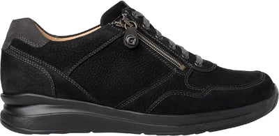 Ganter Herren Harald-H Sneaker 43 EU Schwarz, 43 EU Schwarz