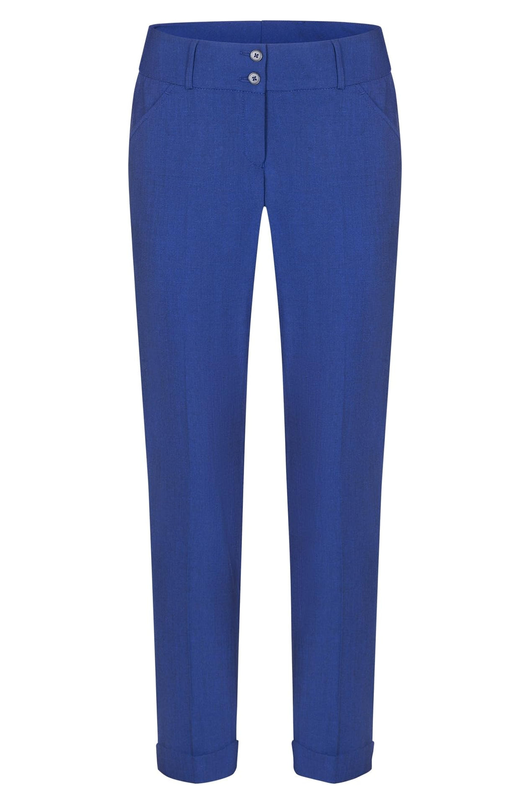 GREIFF Damen-Hose Premium, Stretch, Slim Fit, 1370, mehrere Farben 80 Italian Blue, 80 Italian Blue