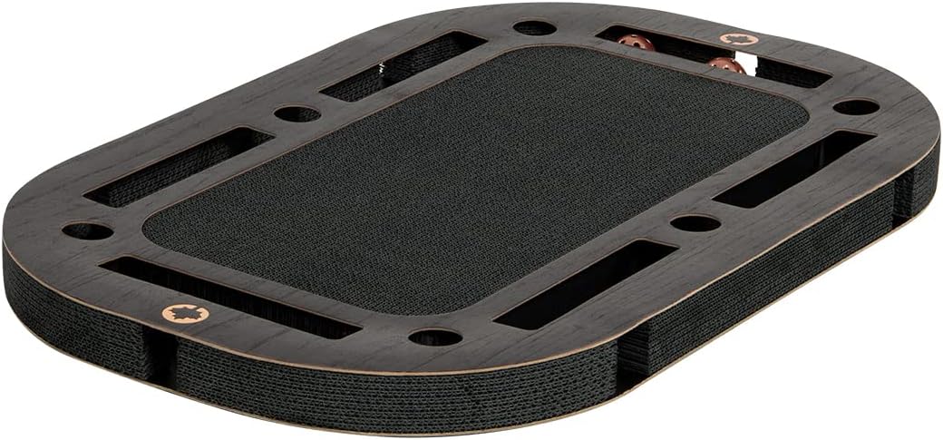 CanadianCat Company | XXL Katzenspielplatz 85 x 54 x 5,8 cm mit integrierter Kratzpappe | PlayPlate