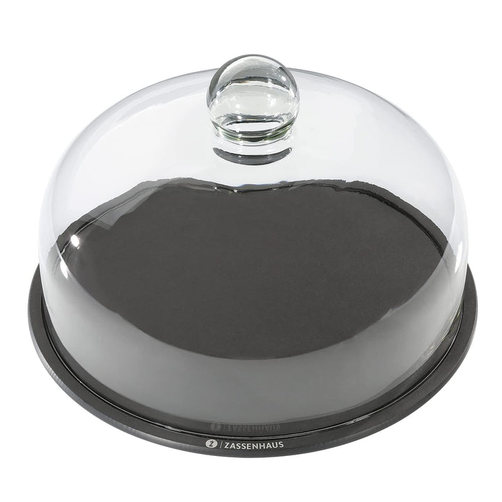 Käseglocke 28 cm Comfort Plus Käsehaube Vorratsbehälter Glas Zassenhaus