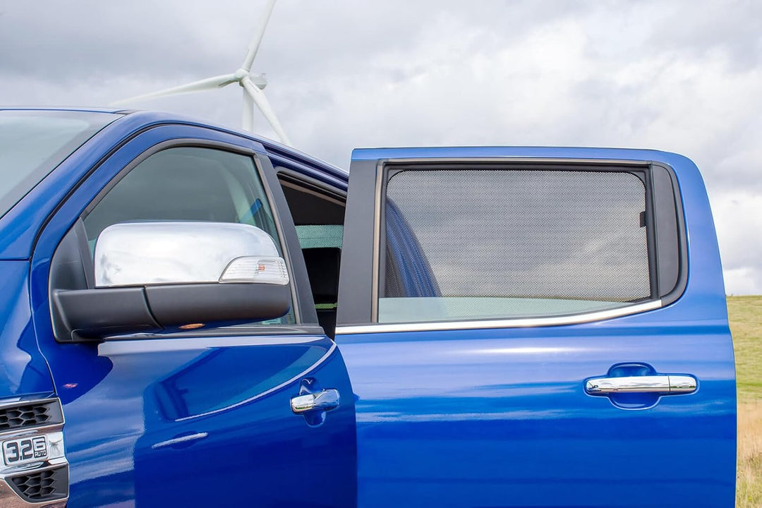 Satz Car Shades kompatibel mit Ford Ranger D/C T6 4-türer 2011- (4-teilig)