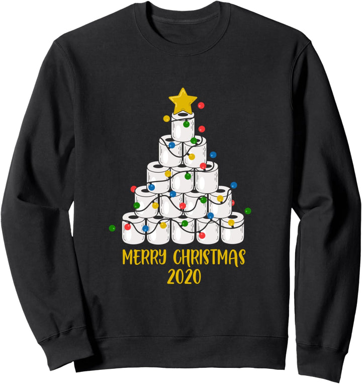 Ugly Christmas Xmas Hässliches Toilettenpapier Weihnachten Sweatshirt