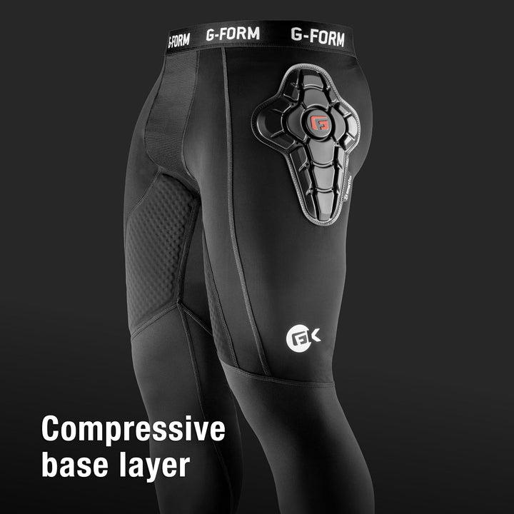 G-Form Impact Torwarthose Herren XL Schwarz, XL Schwarz