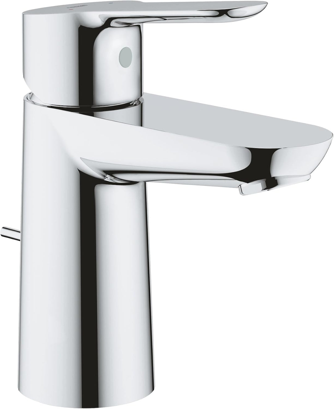 GROHE BauEdge Bundle | Wannenbatterie & BauEdge Waschtischarmatur | S-Size, mit Zugstange Wannenbatt