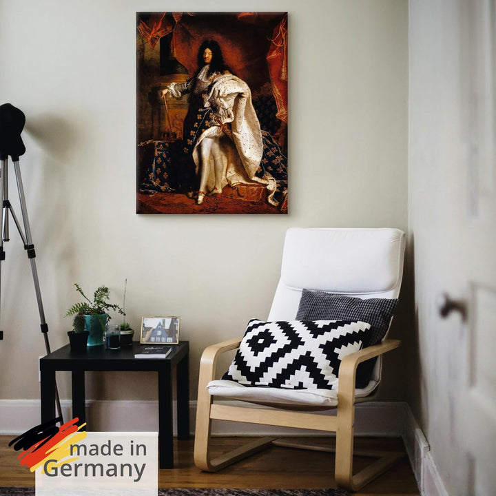 ARTland Leinwandbilder Wandbild Bild auf Leinwand 45x60 cm Wanddeko Arrangement Vorhang Kleid Mantel