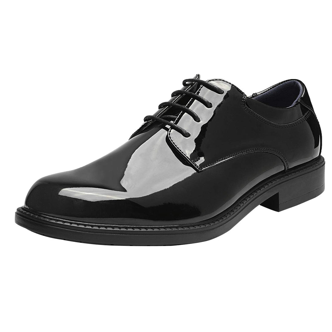 Bruno Marc Herren Anzugschuhe Männer Business Schnürer Derby ins Büro 39 EU Schwarz Pat, 39 EU Schwa