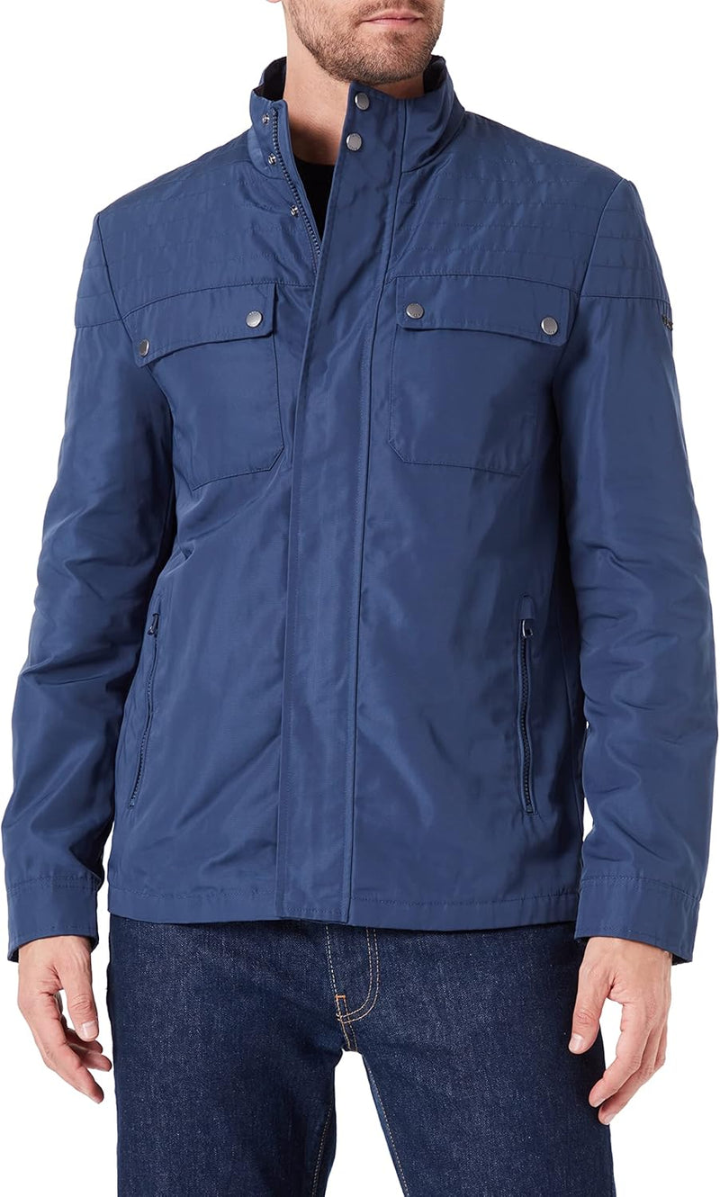 Geox Herren M Renny Jacket 58 Moonlit Ocean, 58 Moonlit Ocean