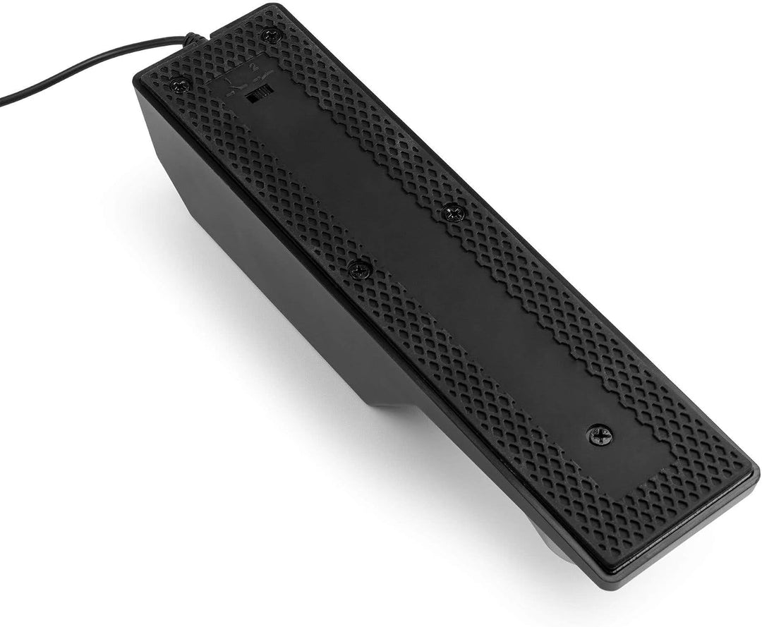 MAX Universal Sustain Pedal – Haltepedal mit Chromoptik Polaritätsschalter und rutschfester Gummisoh