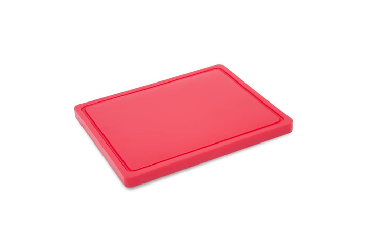 METRO Professional Schneidebrett, GN 1/2, hochdichtes Polyethylen (HDPE), 32.5 x 26.5 x 2 cm (rot),