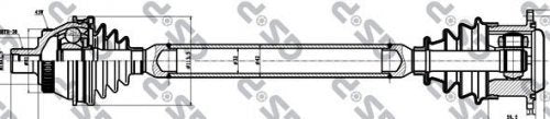 GSP 299113 Antriebswelle