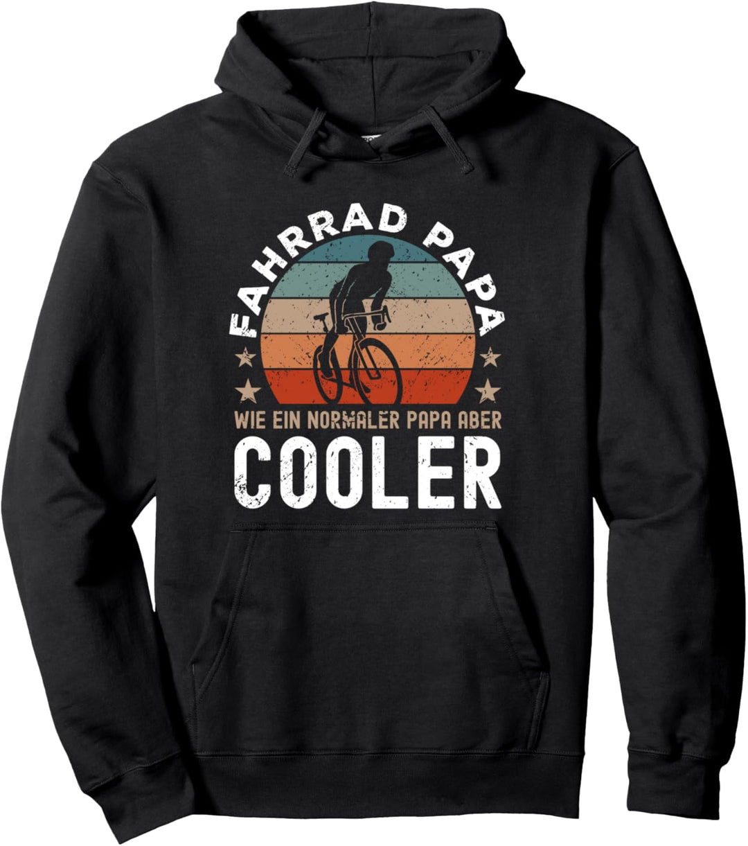 Fahrrad Papa Radfahrer Spruch Rennrad Pullover Hoodie