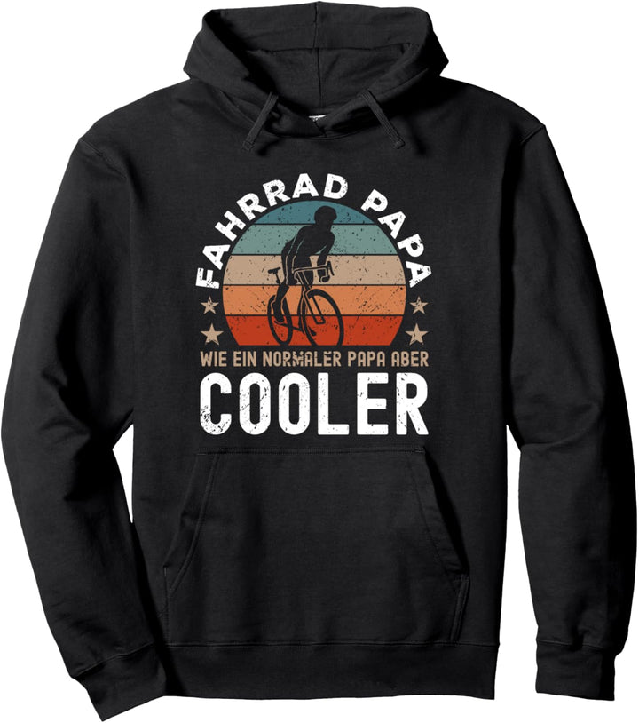 Fahrrad Papa Radfahrer Spruch Rennrad Pullover Hoodie