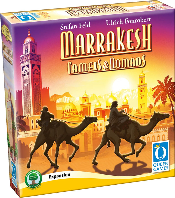 Queen Games - 28471 -Marrakesh Erweiterung 1: Camels & Nomads
