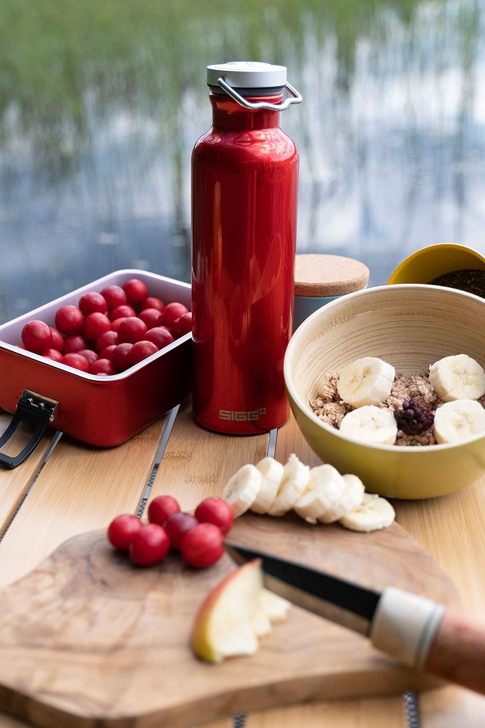 SIGG - Alu Lunchbox Plus - Brotdose Mit Unterteilung - Preisgekrönt - Spülmaschinenfest & Mikrowelle