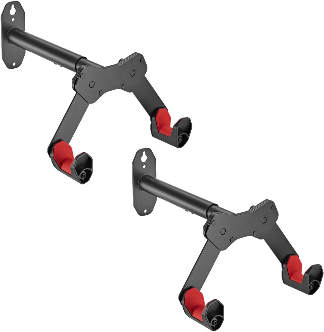 HOKO-VELO 25 2er set verstellbare Fahrrad Wand Halterung/Rahmenhalter mit Silikon-Schutz als Geschen