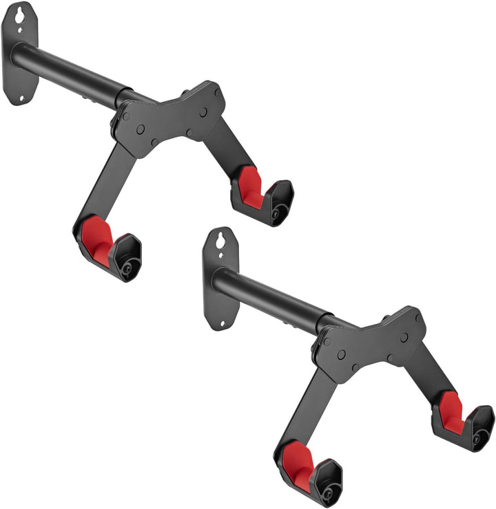 HOKO-VELO 25 2er set verstellbare Fahrrad Wand Halterung/Rahmenhalter mit Silikon-Schutz als Geschen