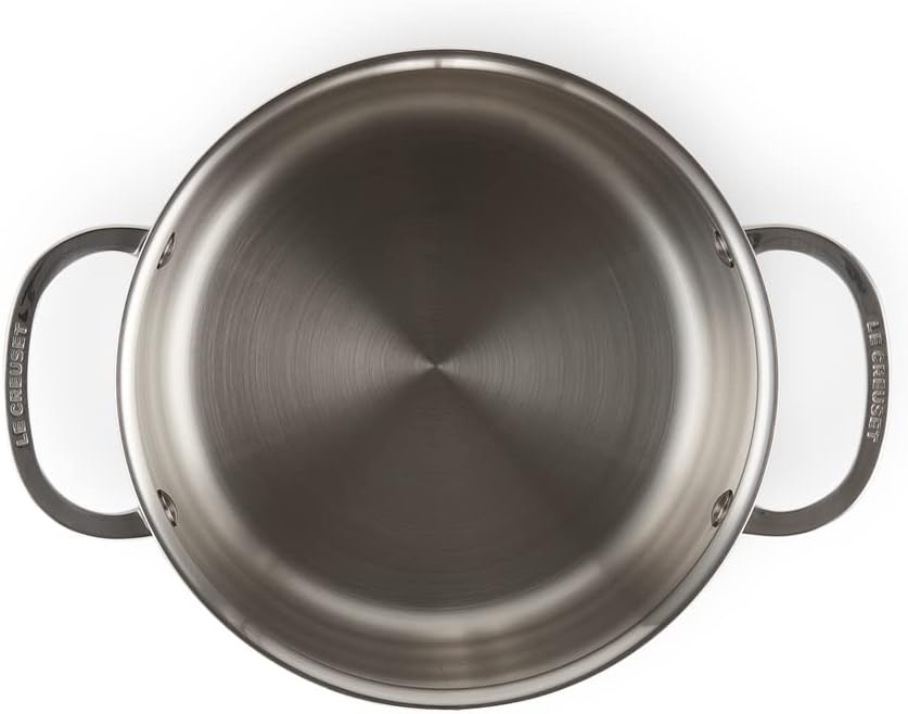 Le Creuset Fleischtopf aus 3-ply PLUS Edelstahl, 20 cm, 96600620000000, 20 cm