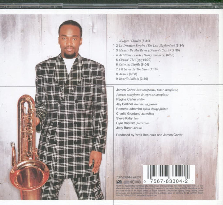 Chasin'the Gypsy, Audio-CD
