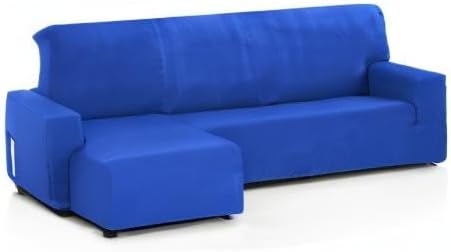 Martina Home - Sofabezug für Chaise Longue, Modell Túnez, modernes Design, Stoff, Blau (Electric Blu