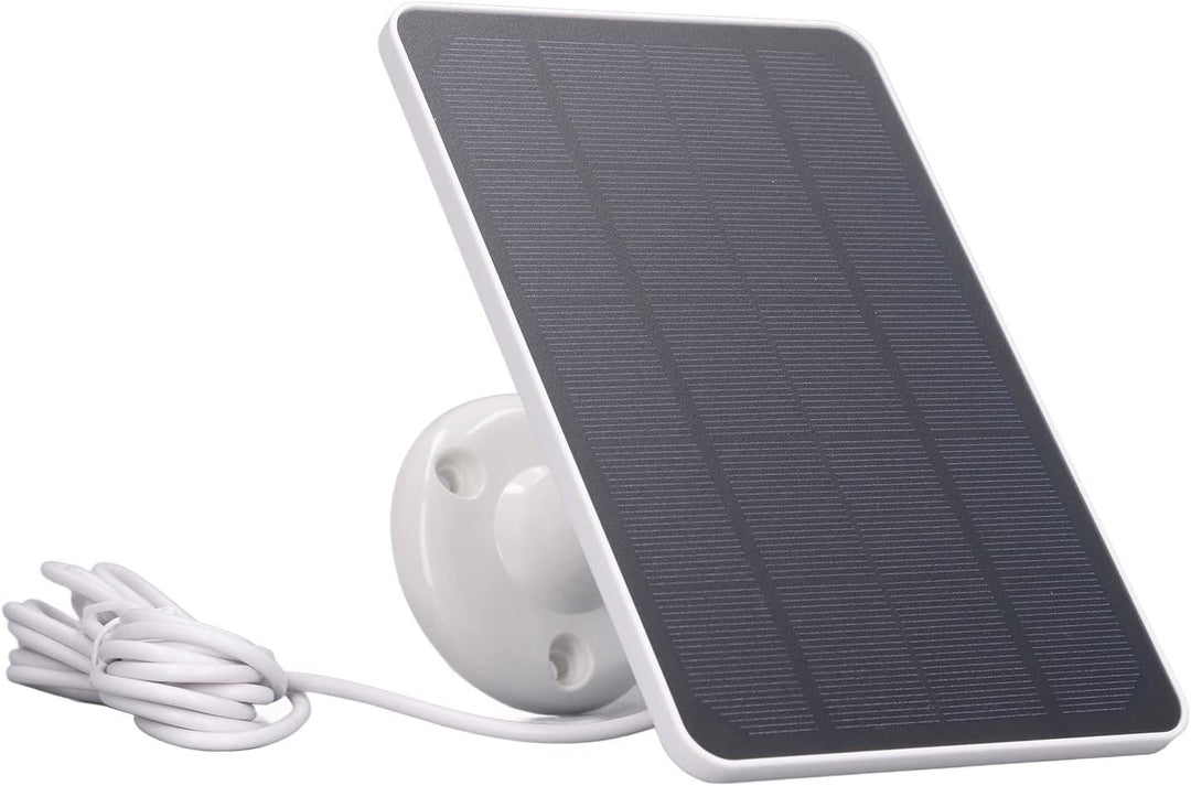 Solarpanel-Kit 10 Watt tragbar, mit Micro-USB-Ladegerät für Überwachungskameras, Outdoor, Camping, R