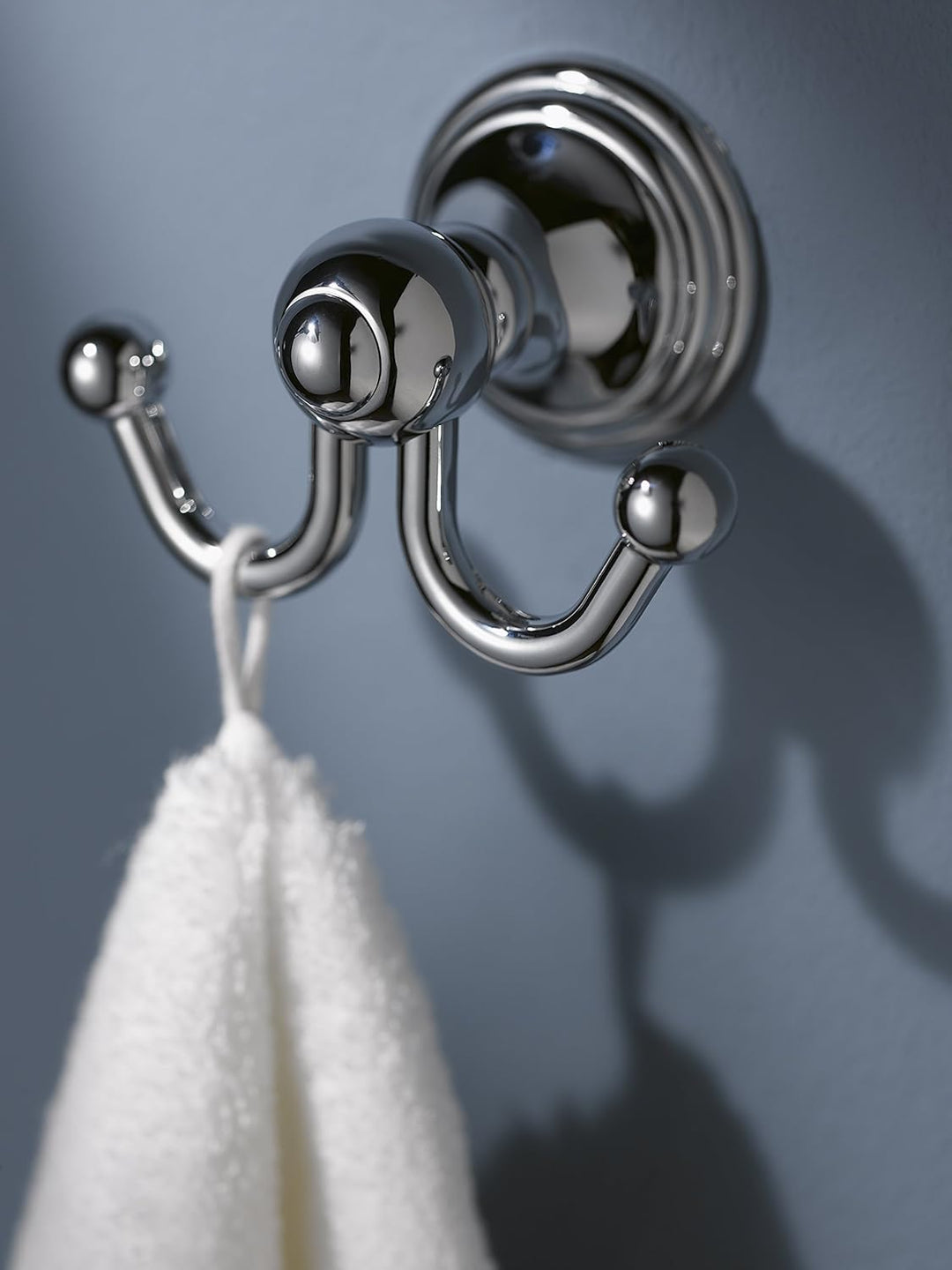 HACEKA allure Doppelhaken, verchromt, 1126183 Haken Doppelt, Haken Doppelt