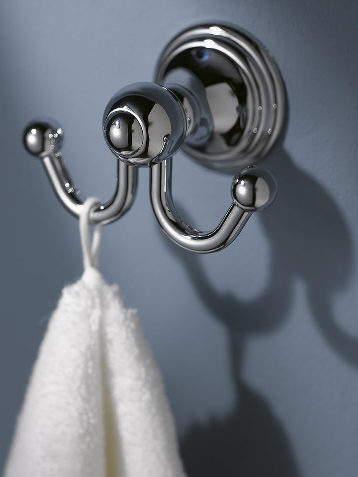 HACEKA allure Doppelhaken, verchromt, 1126183 Haken Doppelt, Haken Doppelt