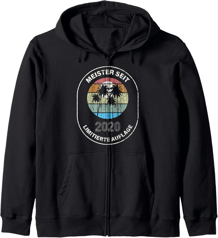 Meister Seit 2020 Meister-Prüfung Geschenk Kapuzenjacke