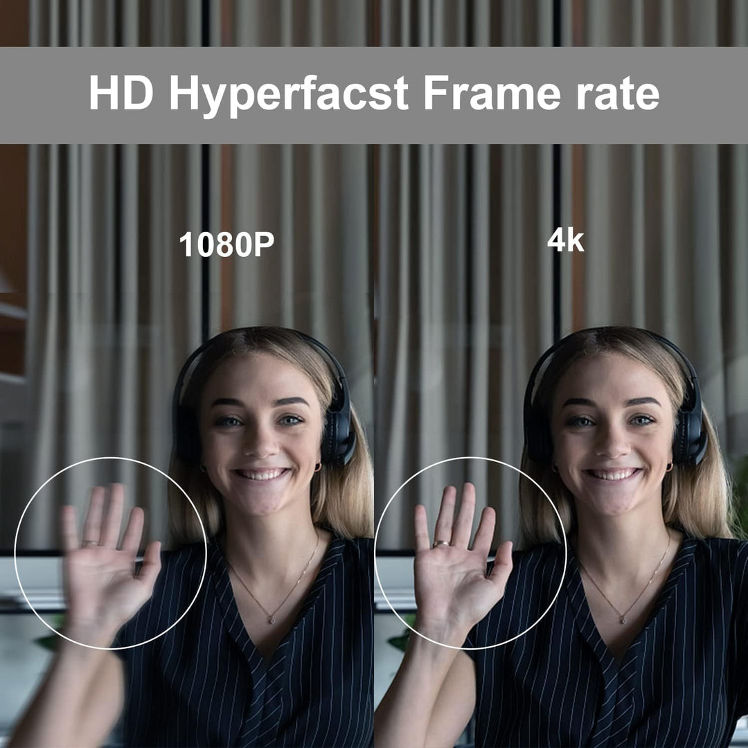 TONGVEO 4K All-in-One Konferenzkamera für Konferenzraum, USB Webkamera mit Dual-Mikrofonen und Lauts
