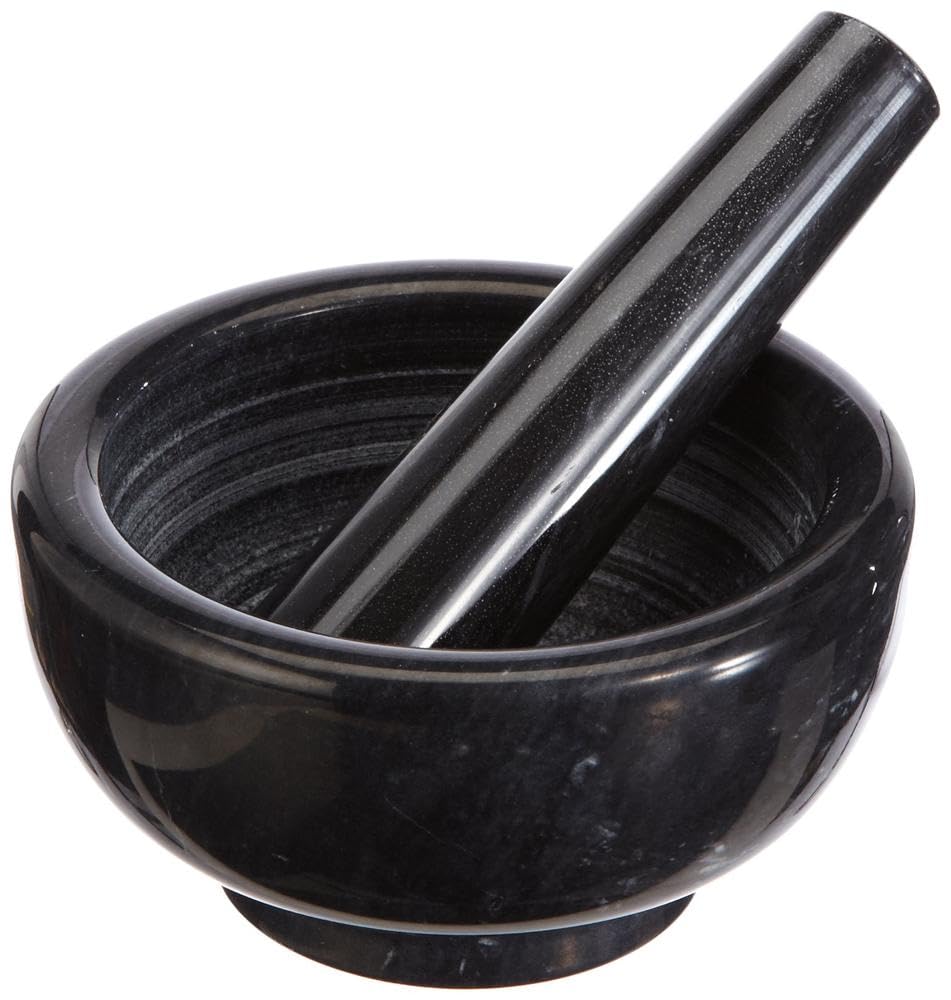 Küchenprofi 1002431011 Marmor Mörser, 11 cm, Schwarz, 1 - Pack
