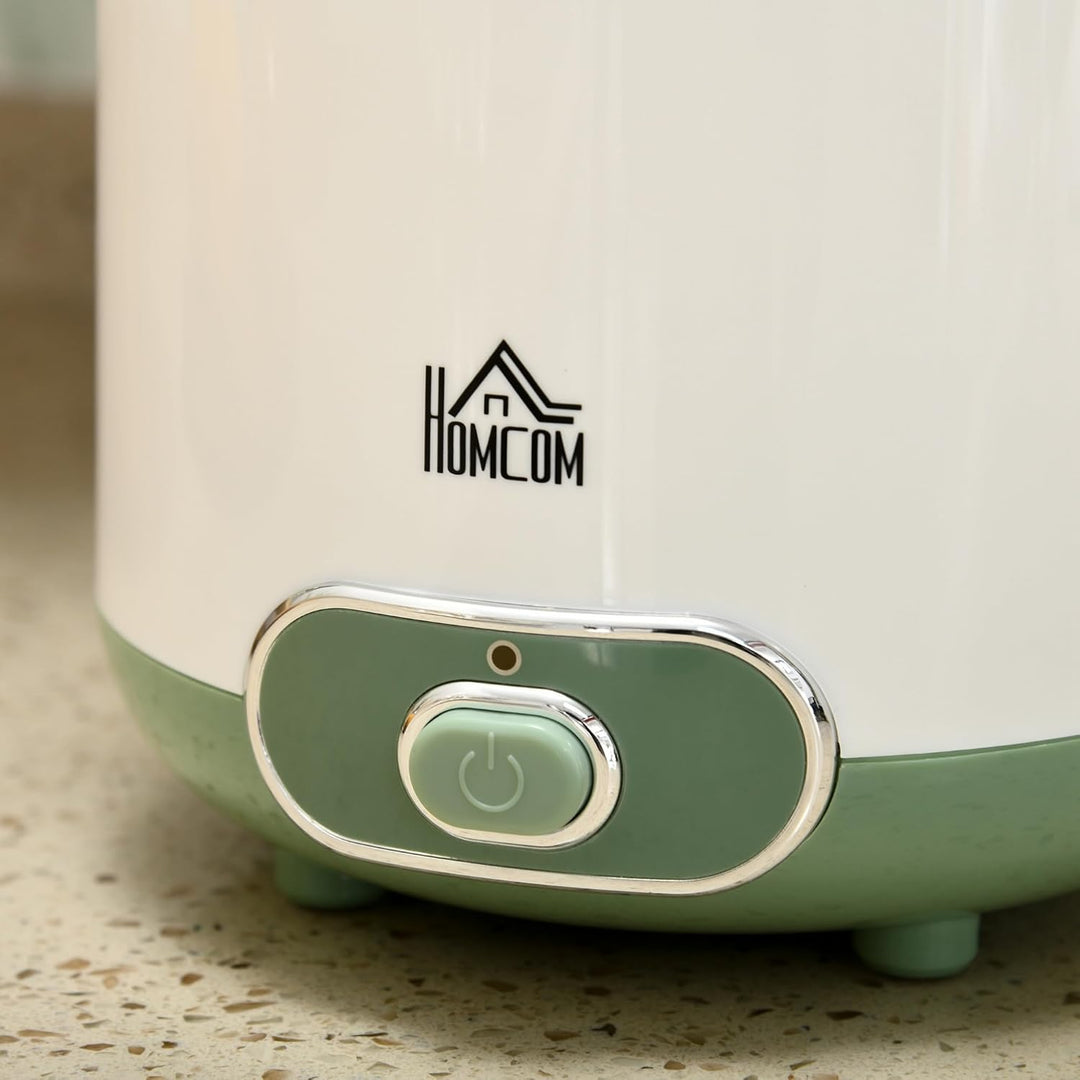 HOMCOM Joghurtbereiter, 1,5 L Joghurtmaschine mit Sieb, Deckel, 20 W Joghurt-Maker für griechischen