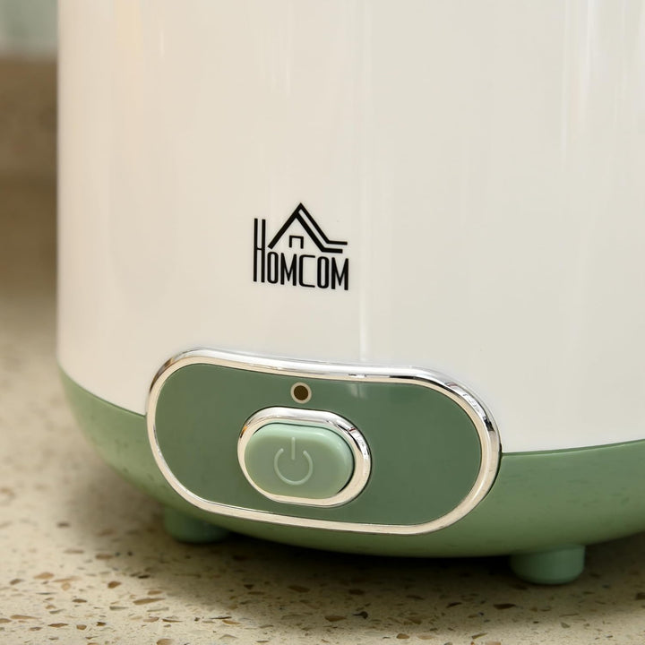 HOMCOM Joghurtbereiter, 1,5 L Joghurtmaschine mit Sieb, Deckel, 20 W Joghurt-Maker für griechischen