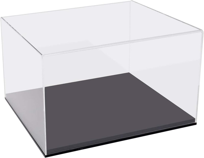 HMF 46806 Acryl Vitrine / Schaukasten für Modellautos, Figuren | 32 x 28 x 20 cm | Transparent 32 cm