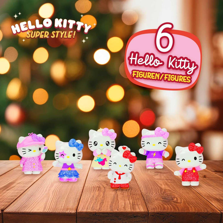CRAZE Hello Kitty Adventskalender Kinder Spielzeug Adventskalender für Mädchen mit Hello Kitty Spiel